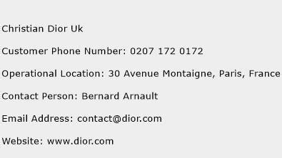 dior paris contact|dior customer service uk.